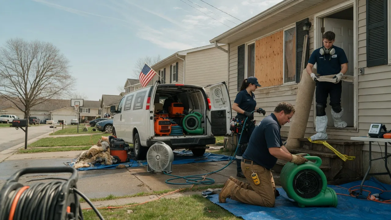 Water Damage Restoration in Heath, OH near me